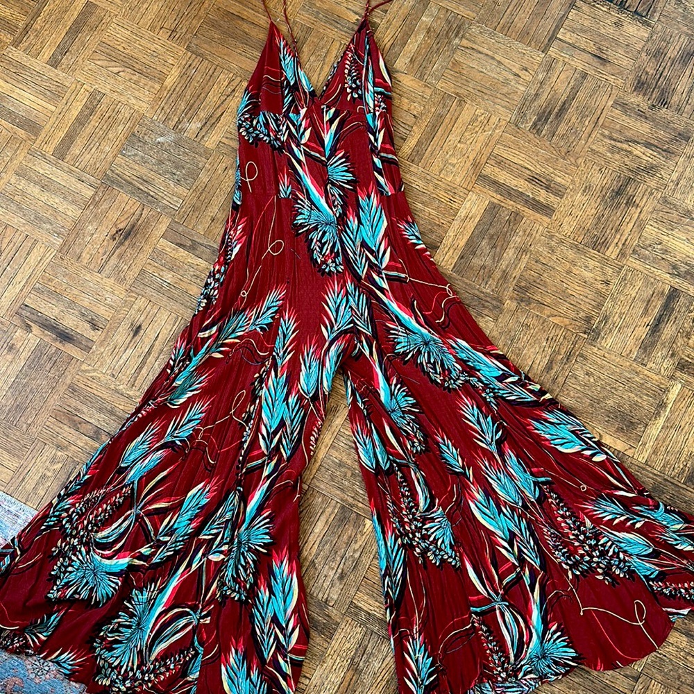 Wide-Leg Free People Jumpsuit